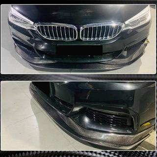 Front kofangerlæbe Lip V1 (til M-Sport 2017-2020, carbon) BMW 5-serie G30/G31 2017–2023 foto 4