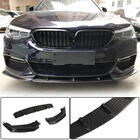BMW 5-serie G30/G31 2017–2023 Front bumperlæbe Lip V4 (til M-Sport 2017-2020, carbon) foto 1