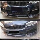 BMW 5-serie G30/G31 2017–2023 Front bumperlæbe Lip V4 (til M-Sport 2017-2020, carbon) foto 4