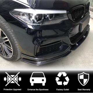 Front bumperlæbe Lip V4 (til M-Sport 2017-2020, carbon) BMW 5-serie G30/G31 2017–2023 foto 2