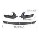 BMW 5-serie G30/G31 2017–2023 Front bumper lip Lip V5 (til M-Sport 2017-2020, carbon) foto 6