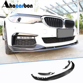 Frontlæbe til forreste kofanger Lip V6 (til M-Sport 2017-2020, carbon) BMW 5-serie G30/G31 2017–2023 foto 1