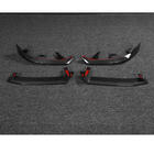 BMW 5/i5-serie G60/G60E/G61 2023– Frontspoilerlæbe til forreste kofanger Lip (til M-Sport, carbon) foto 4