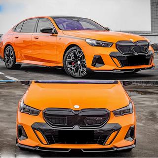 Frontspoilerlæbe til forreste kofanger Lip (til M-Sport, carbon) BMW 5/i5-serie G60/G60E/G61 2023– foto 2