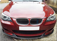 BMW 5-serie E60/E61 2003–2010 Frontlæbe til forreste kofanger (til M5, carbon) foto 3