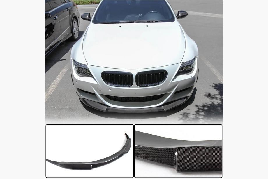 BMW 6-serie E63/E64 2003–2010 Frontkofanger-lipspoiler (til M6, carbon) Image