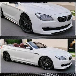 Frontspoilerlæbe til forreste kofanger Lip (til Base 2011-2014, carbon) BMW 6-serie F12/F13/F06 2011–2018 foto 4