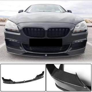 Frontlæbe til for kofanger Lip V1 (til M-Sport, carbon) BMW 6-serie F12/F13/F06 2011–2018 foto 1