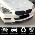 BMW 6-serie F12/F13/F06 2011–2018 Front læbespoiler til kofanger Lip V2 (til M-Sport, carbon) foto 2