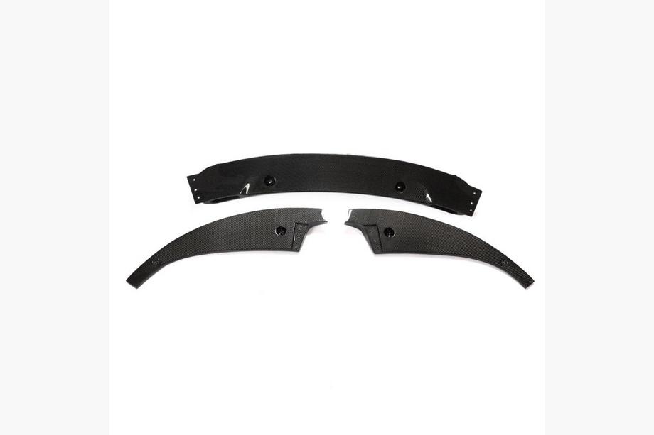 BMW 6-serie F12/F13/F06 2011–2018 Kofangerlæbe foran Lip V2 (til M6, carbon) Foto 1