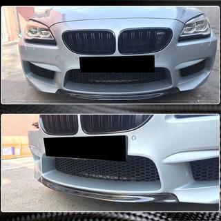 Kofangerlæbe foran Lip V2 (til M6, carbon) BMW 6-serie F12/F13/F06 2011–2018 foto 4