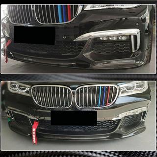 Frontlæbe til forreste kofanger Lip V1 (til M-Sport 2016-2019, Carbon) BMW 7-serie G11/G12 2015–2022 foto 3