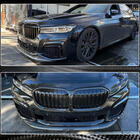 BMW 7-serie G11/G12 2015–2022 Frontkofanger-læbe Lip V1 (til M-Sport 2019-2022, kulfiber) foto 4