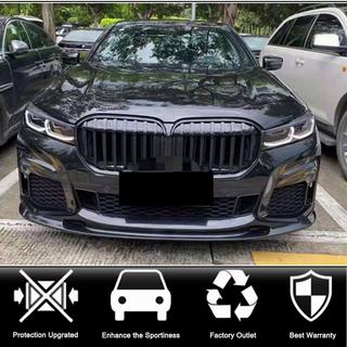 Front kofangerlæbe Lip V2 (til M-Sport 2019-2022, carbon) BMW 7-serie G11/G12 2015–2022 foto 2