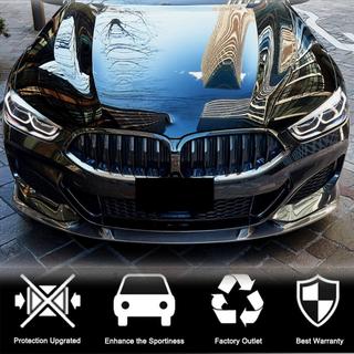 Frontspoiler læbe V3 til for kofanger (til M-Sport, carbon) BMW 8-serie G14/G15/G16 2018– foto 3