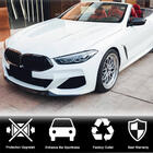 BMW 8-serie G14/G15/G16 2018– Front kofangerlæbe Lip V5 (til M-Sport, carbon) foto 2