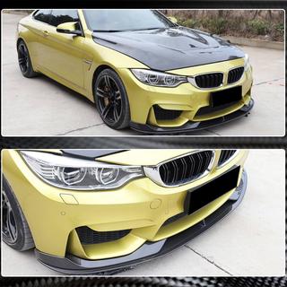 Frontlæbe til forreste kofanger Lip V2 (til F80, carbon) BMW 3-serie F30/F31 2012–2019 foto 4