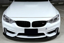 BMW 3-serie F30/F31 2012–2019 Frontlæbe til kofanger Lip V1 (til F80, carbon) foto 3