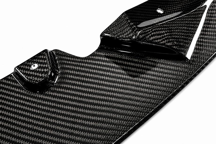 BMW 3-serie F30/F31 2012–2019 Frontlæbe til kofanger Lip V1 (til F80, carbon) Foto 4