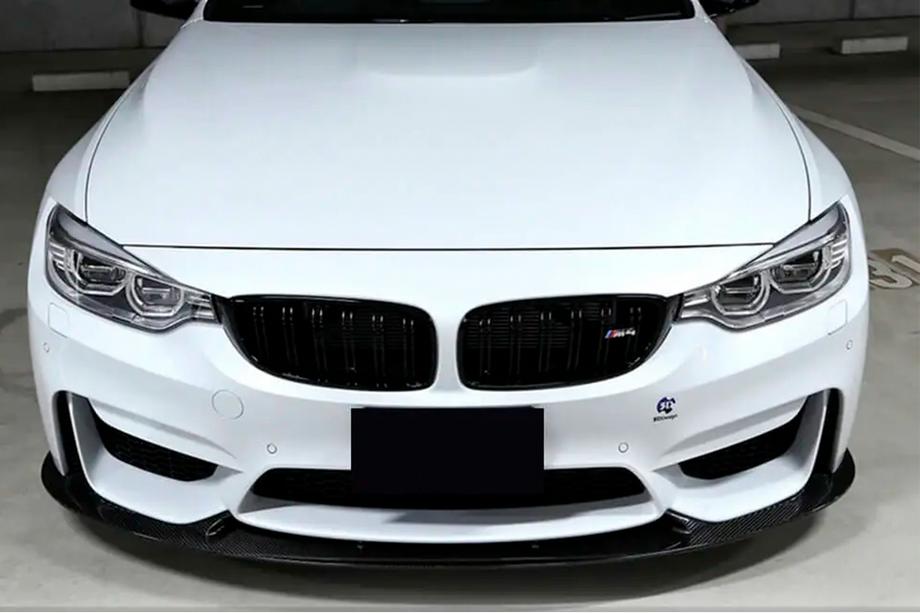 BMW 3-serie F30/F31 2012–2019 Frontlæbe til kofanger Lip V1 (til F80, carbon) Foto 3