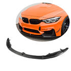 BMW 3-serie F30/F31 2012–2019 Frontlæbe til kofanger Lip V6 (til F80, carbon) foto 1
