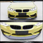 BMW 3-serie F30/F31 2012–2019 Frontlæbe til forreste kofanger Lip V7 (til F80, Carbon) foto 5