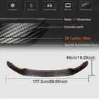 BMW 3-serie F30/F31 2012–2019 Frontlæbe til forreste kofanger Lip V7 (til F80, Carbon) foto 6