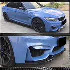 BMW 3-serie F30/F31 2012–2019 Frontlæbe til kofanger Lip V8 (til F80, carbon) foto 4