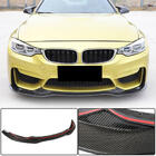BMW 3-serie F30/F31 2012–2019 Frontlæbe til forreste kofanger Lip V9 (til F80, carbon) foto 1