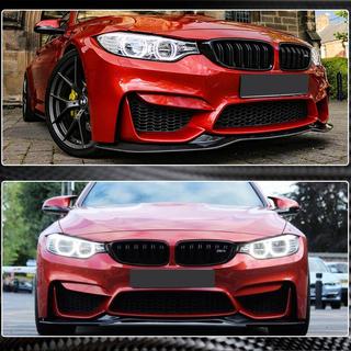 Frontlæbe til forreste kofanger Lip V9 (til F80, carbon) BMW 3-serie F30/F31 2012–2019 foto 3