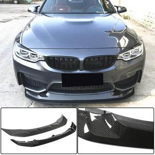 Frontlæbe til forreste kofanger Lip V1 (til F82/F83, kulfiber) BMW 4-serie F32/F33/F36 2012–2020 foto 1