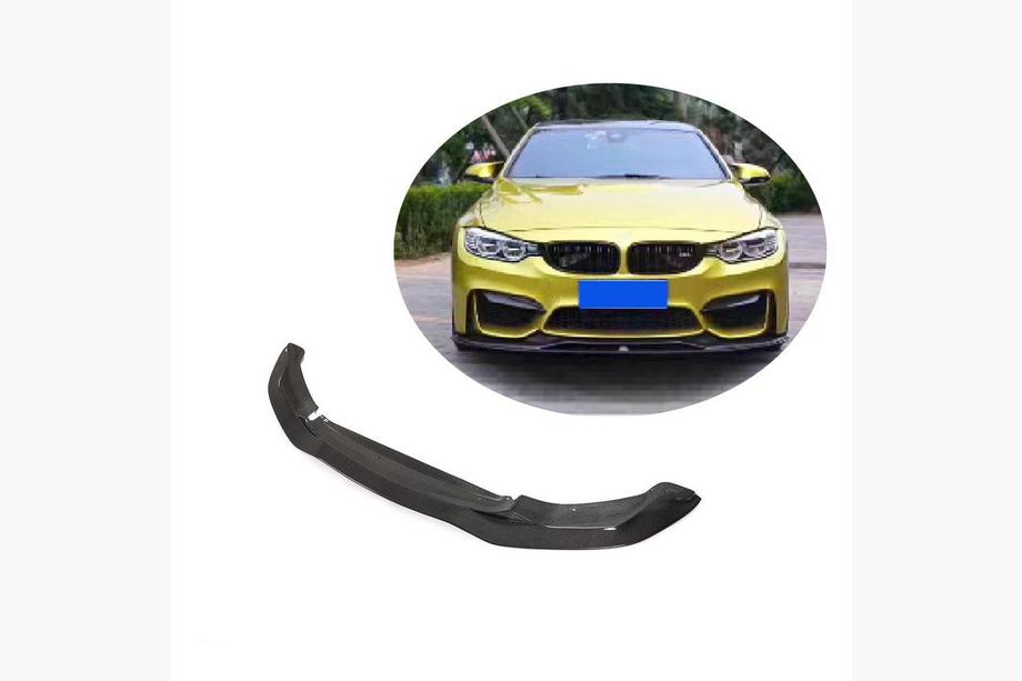 BMW 4-serie F32/F33/F36 2012–2020 Frontspoilerlæbe Lip V5 (til F82/F83, carbon) Image