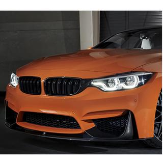 Frontspoiler læbe Lip V6 til F82/F83 (carbon) BMW 4-serie F32/F33/F36 2012–2020 foto 2