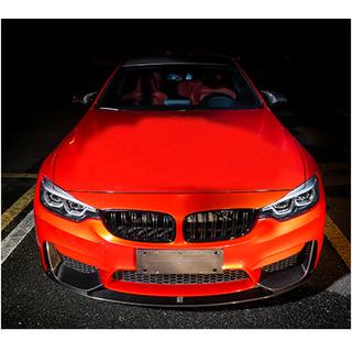 Frontspoiler læbe Lip V6 til F82/F83 (carbon) BMW 4-serie F32/F33/F36 2012–2020 foto 3