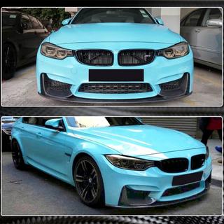 Frontbumper-lip Lip V13 (til F80, carbon) BMW 3-serie F30/F31 2012–2019 foto 4