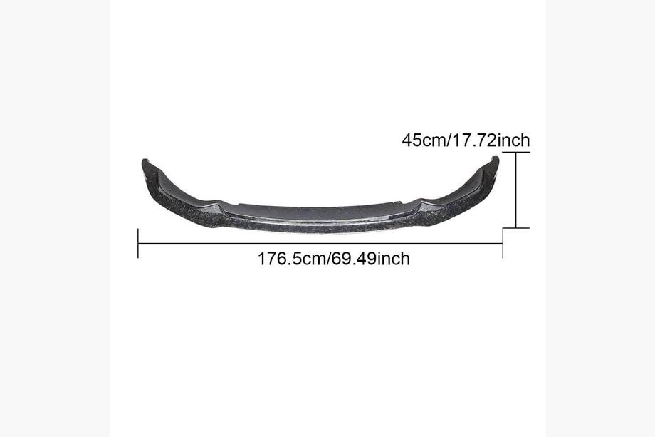 BMW 4-serie F32/F33/F36 2012–2020 Frontlæbe til forkofanger Lip V11 (til F82/F83, carbon) Foto 2