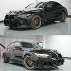 BMW 3-serie G20/G21 2018– Frontlæbe til forreste kofanger Lip V1 (til G80, carbon) foto 2