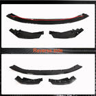 BMW 3-serie G20/G21 2018– Frontspoiler til forkofanger Lip V8 (til G80, carbon) foto 5