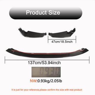 Frontsplitter Lip V2 (til G82/G83, carbon) BMW 4-serie G22/23/26 2020– foto 4