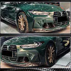 BMW 4-serie G22/23/26 2020– Frontsplitter Lip V7 (til G82/G83, kulfiber) foto 4