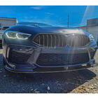 BMW 8-serie G14/G15/G16 2018– Front bumper lip spoiler (til F91/F92/F93 M8, carbon) foto 7