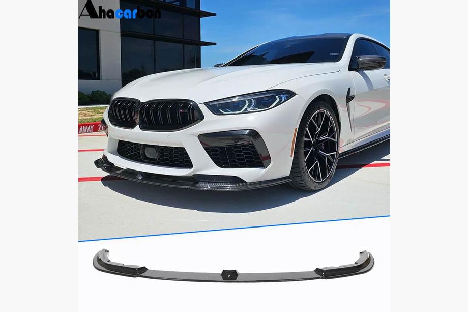 BMW 8-serie G14/G15/G16 2018– Front bumper lip spoiler (til F91/F92/F93 M8, carbon) Image