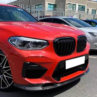 Front kofangerlip Lip V2 (til F98 2018-2021, kulfiber) foto 4