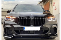 BMW X5 G05 2019–2026 Paradigm V-3 frontlæbe (2018-2022, højglans sort) foto 1