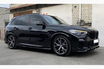 BMW X5 G05 2019–2026 Paradigm V-3 frontlæbe (2018-2022, højglans sort) foto 2