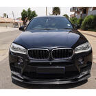 BMW X6 F16 2014–2019 Frontspoilerlip til forreste kofanger Lip V2 (til F86, carbon) foto 4