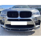 BMW X6 F16 2014–2019 Frontlæbe til kofanger Lip V3 (til F86, carbon) foto 2