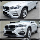 BMW X6 F16 2014–2019 Frontspoilerlæbe til kofanger Lip V1 (til Base, Carbon) foto 3
