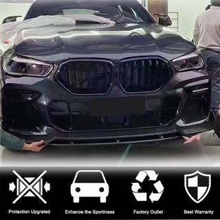 Frontlæbe til forreste kofanger Lip (til M-Sport 2018-2022, carbon) BMW X6 G06 2019–2027 foto 2