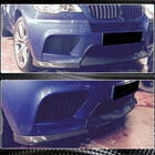BMW X6 E71 2008–2014 Frontspoilerlæbe Lip V1 (til X6M, kulfiber) foto 3